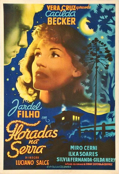 Floradas na Serra 1954 official movie poster
