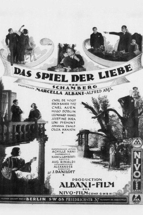 Das Spiel der Liebe 1924 official movie poster