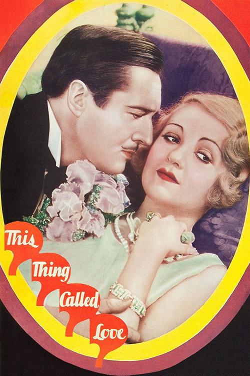 This Thing Called Love 1929 official movie poster