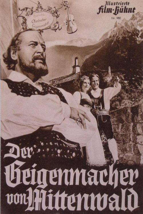 Der Geigenmacher von Mittenwald 1950 official movie poster