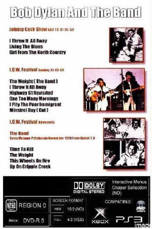 Bob Dylan and The Band: 1969-1970 Compilation 2006 official movie poster