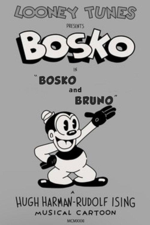 Bosko and Bruno 1932 official movie poster