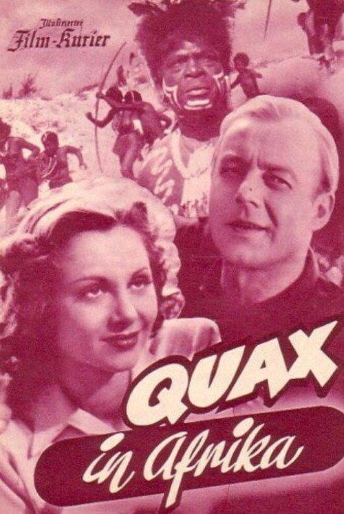 Quax in Afrika 1947 official movie poster