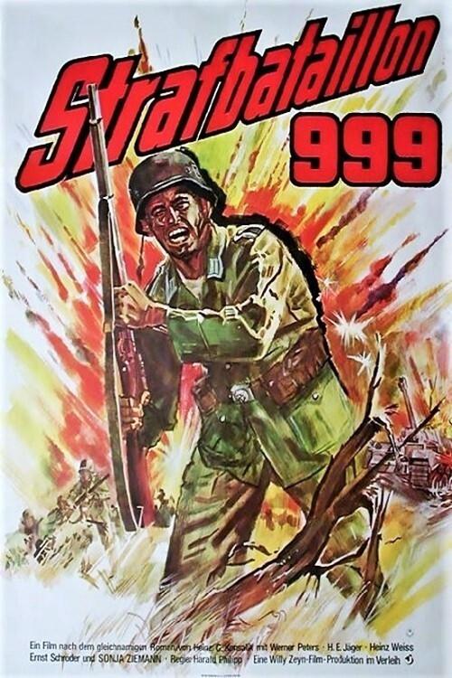 Punishment Battalion 1960 official movie poster