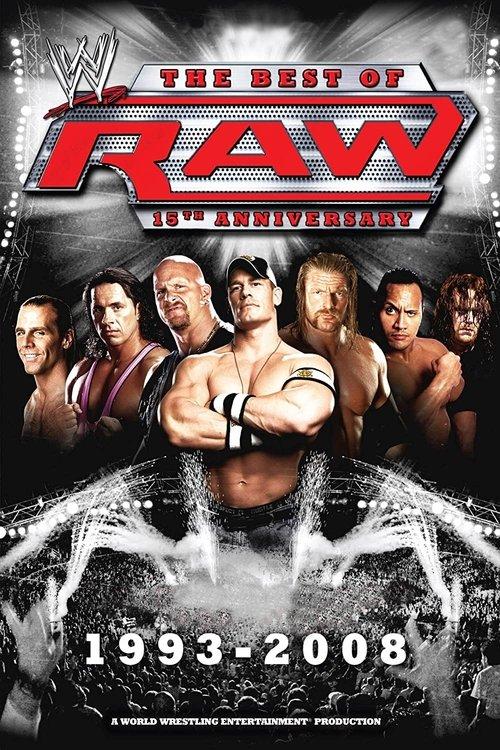 WWE: The Best of Raw 15th Anniversary 2007 official movie poster