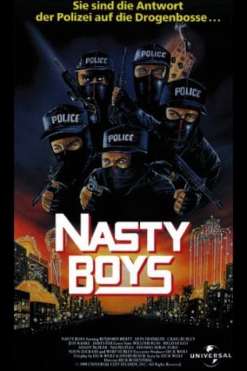 Nasty Boys 1989 official movie poster