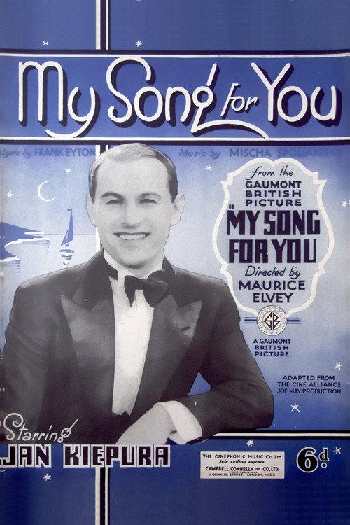 My Song for You 1934 official movie poster
