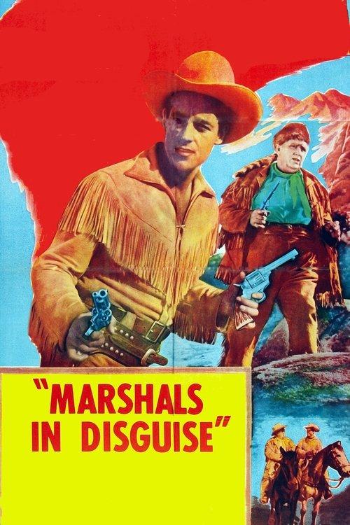 Marshals in Disguise 1954 official movie poster
