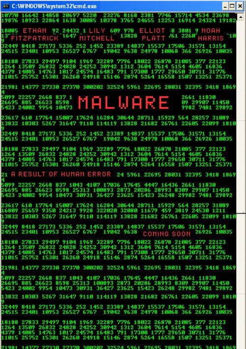 MALWARE 2026 official movie poster