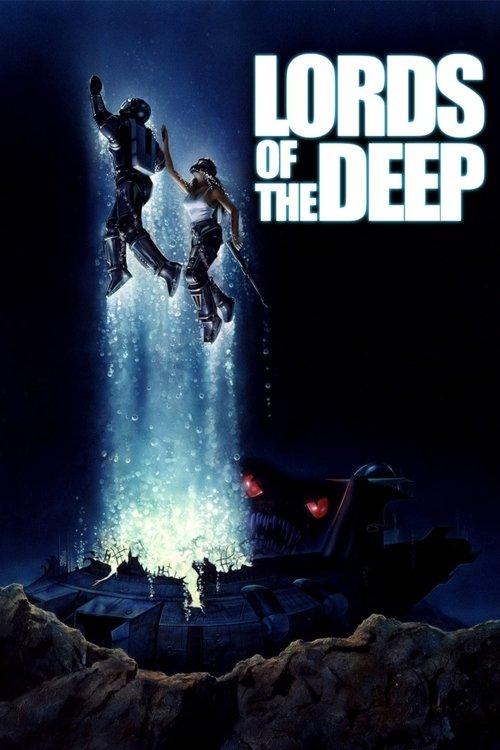 Lords of the Deep 1989 official movie poster