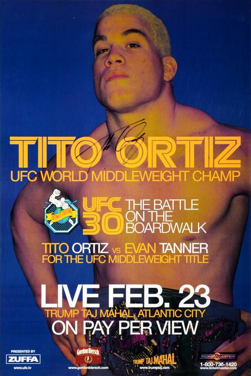 UFC 30: The Battle On The Boardwalk 2001 official movie poster