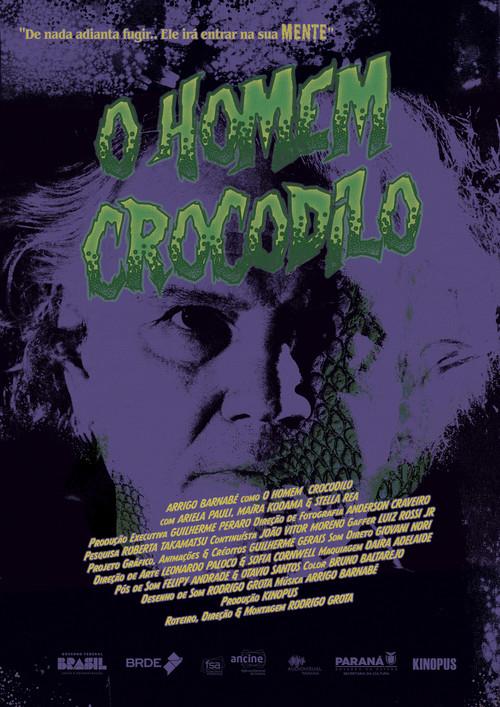 O Homem Crocodilo 2023 official movie poster