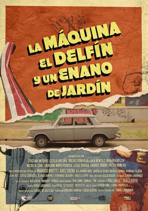 The Machine, The Dolphin and a Garden Gnome 2025 official movie poster