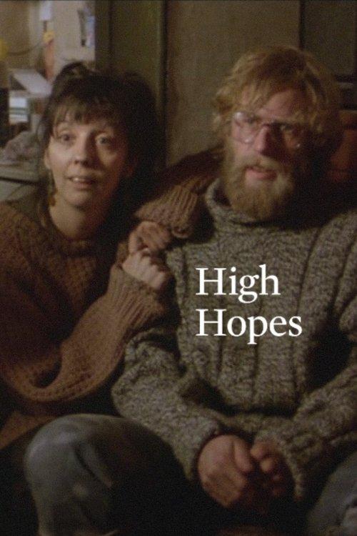 High Hopes 1989 official movie poster