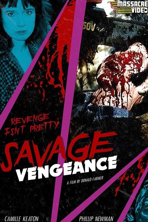 Savage Vengeance 1993 official movie poster