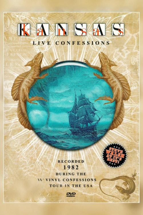 Kansas - Live Confessions 1982 official movie poster