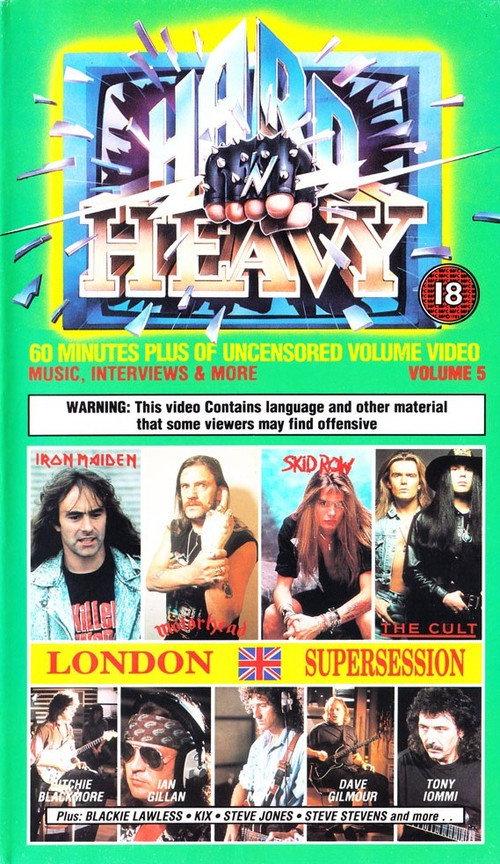 Hard 'N Heavy Volume 5 1989 official movie poster