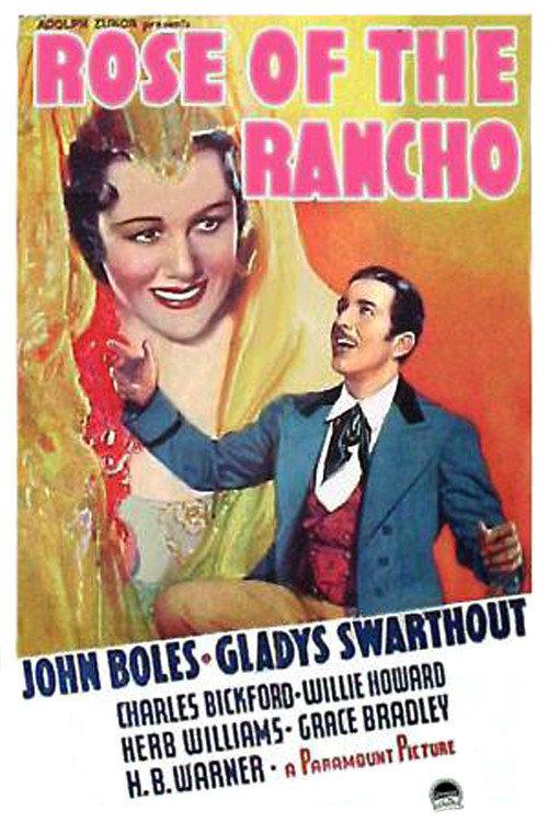 Rose of the Rancho 1936 official movie poster