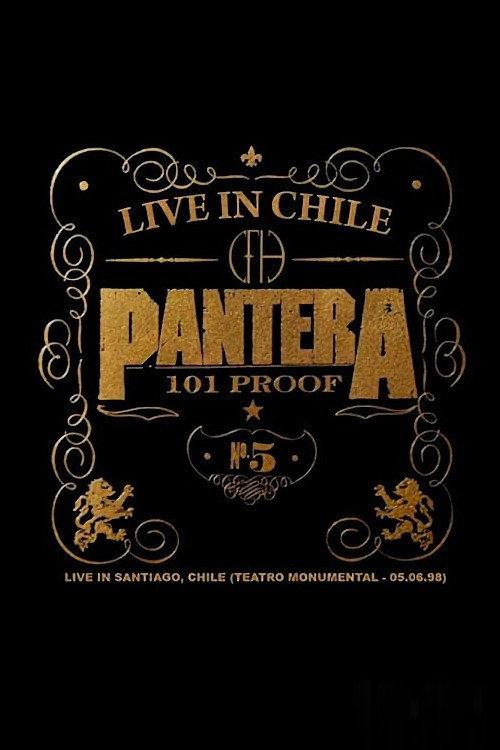 Pantera - Live at Santiago 1998 official movie poster