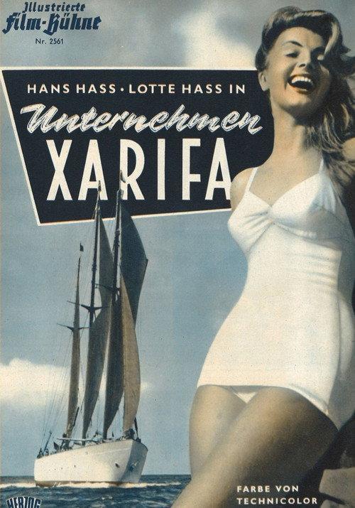 Under the Carribean 1954 official movie poster