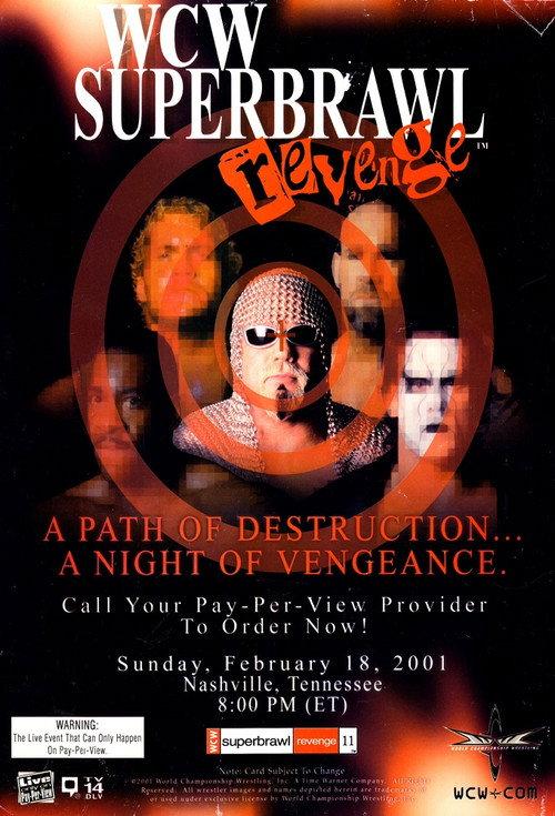 WCW SuperBrawl Revenge 2001 official movie poster