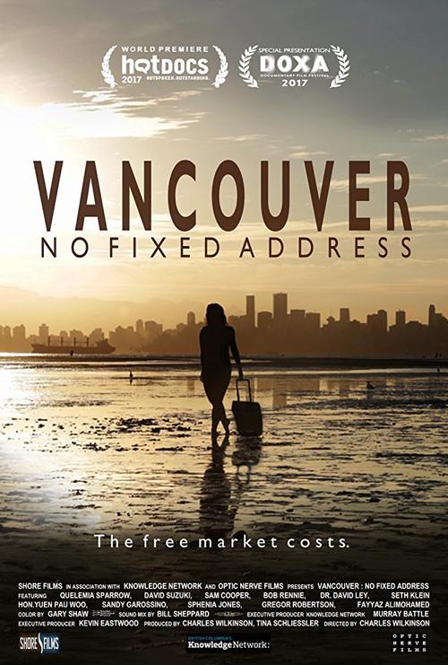 Vancouver: No Fixed Address 2017 official movie poster