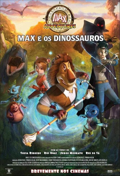 Max Adventures in Dinoterra 2013 official movie poster