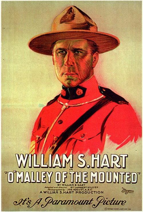 O'Malley of the Mounted 1921 official movie poster