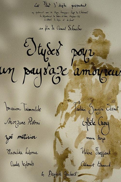 Etudes pour un paysage amoureux 2013 official movie poster