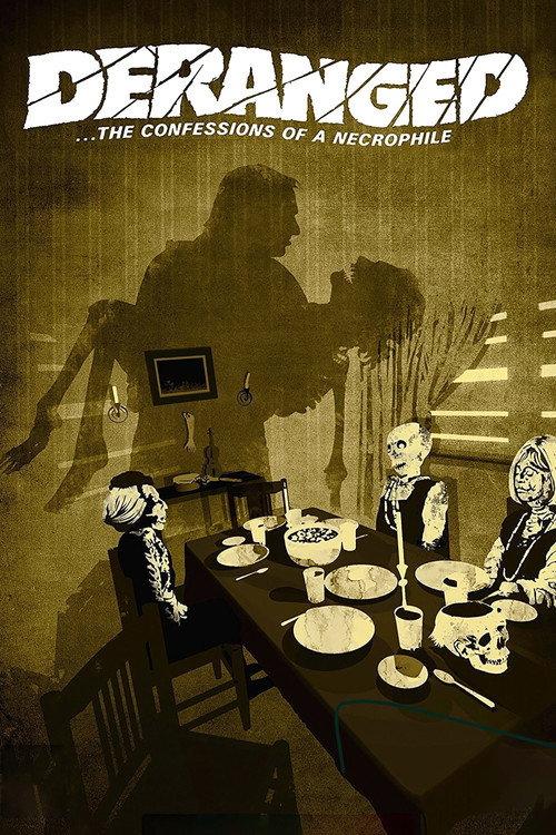Deranged 1974 official movie poster