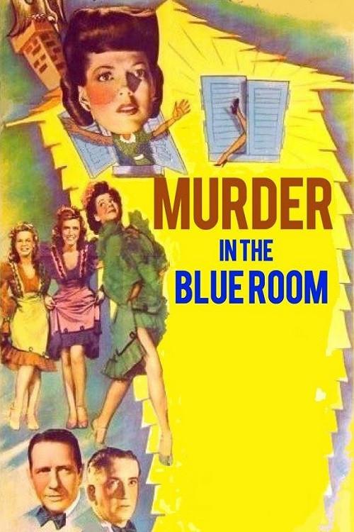 Murder in the Blue Room 1944 official movie poster