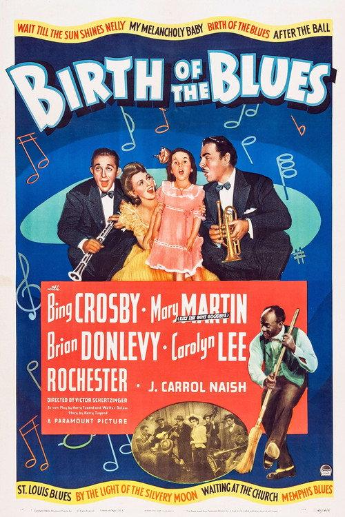 Birth of the Blues 1941 official movie poster