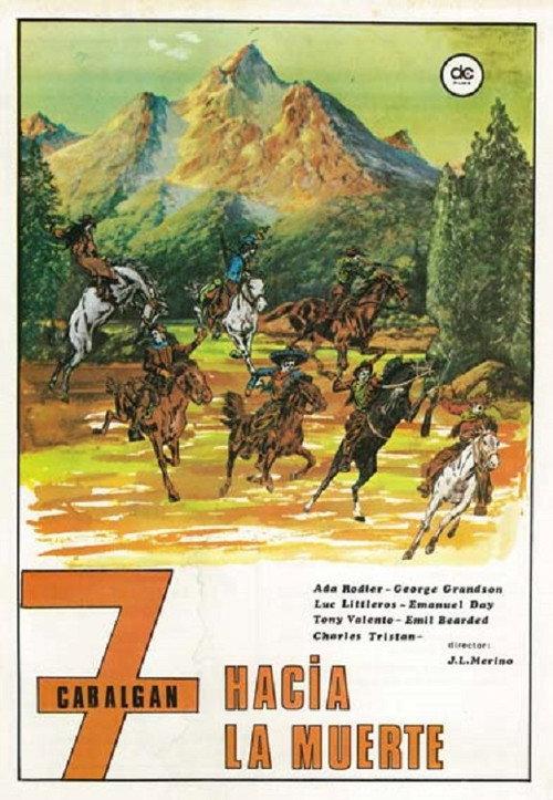 7 cabalgan hacia la muerte 1979 official movie poster