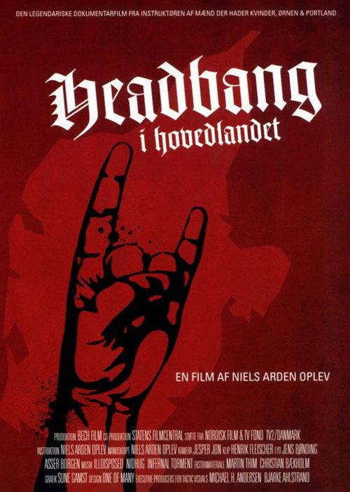 Headbang i Hovedlandet 1997 official movie poster