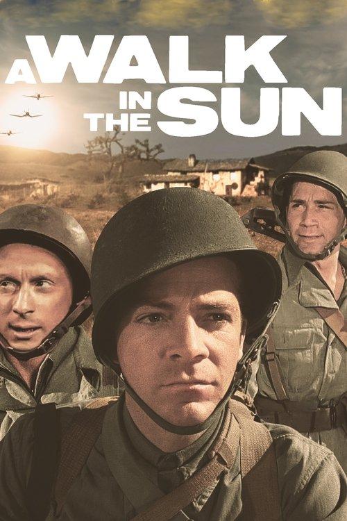 A Walk in the Sun 1945 official movie poster