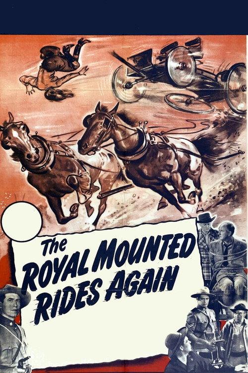 The Royal Mounted Rides Again 1945 official movie poster