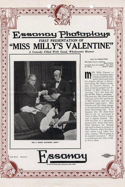 Miss Milly's Valentine 1914 official movie poster