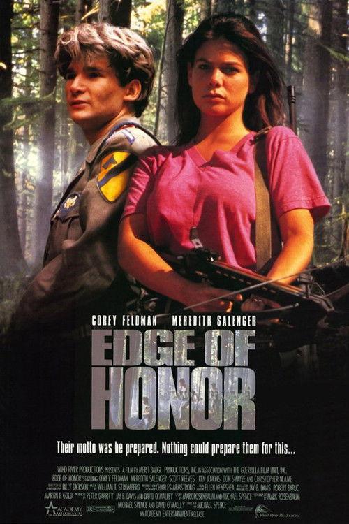 Edge of Honor 1991 official movie poster