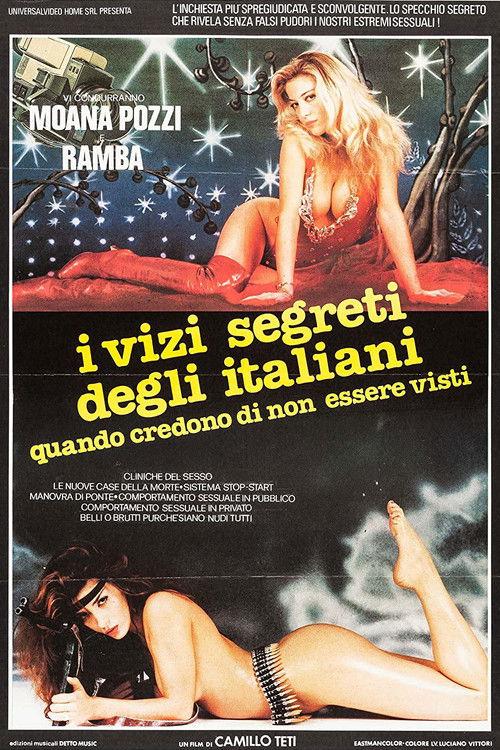 I vizi segreti degli italiani quando credono di non essere visti 1987 official movie poster