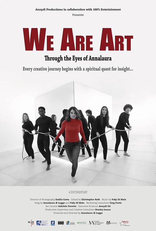 We Are Art: Through the Eyes of Annalaura 2022 official movie poster