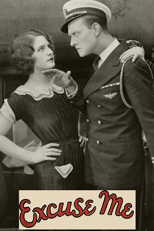 Excuse Me 1925 official movie poster
