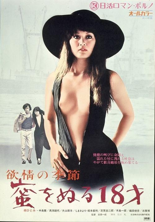 Season of Lust: A Trail of Honey from an 18 Year Old 1973 official movie poster