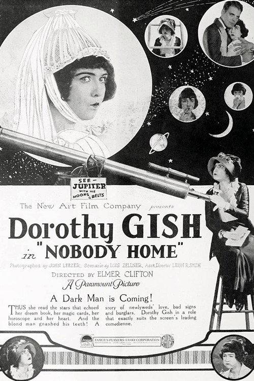 Nobody Home 1919 official movie poster