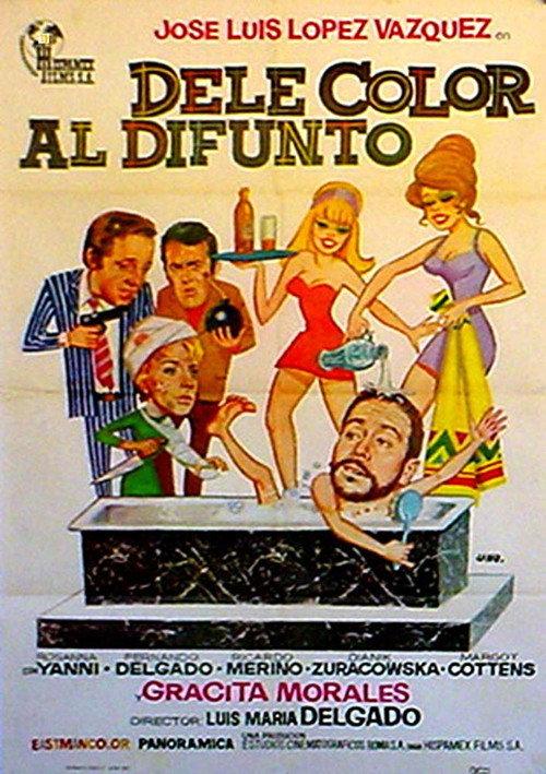 Dele color al difunto 1970 official movie poster