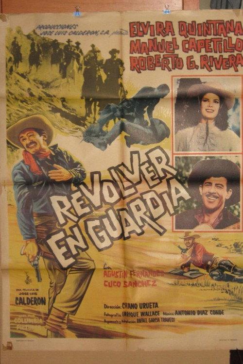 Revolver en guardia 1960 official movie poster