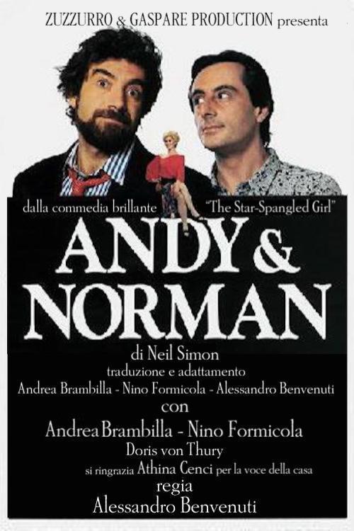 Andy & Norman 1989 official movie poster