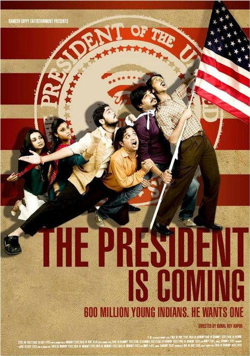 The President Is Coming 2009 official movie poster