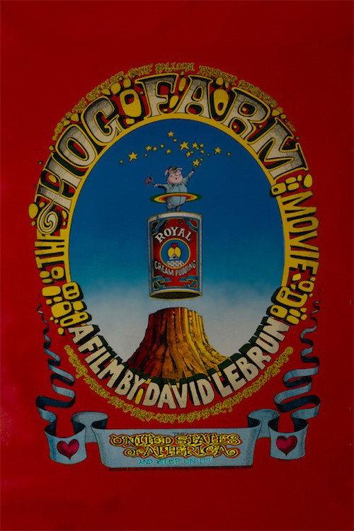 The Hog Farm Movie 1970 official movie poster