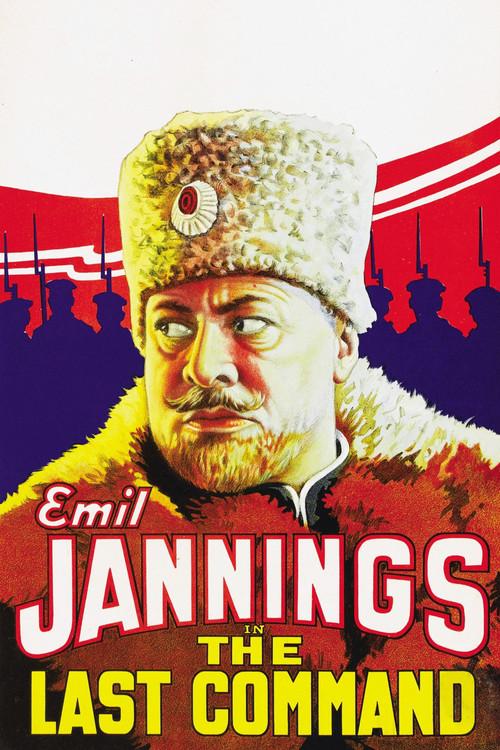 The Last Command 1928 official movie poster