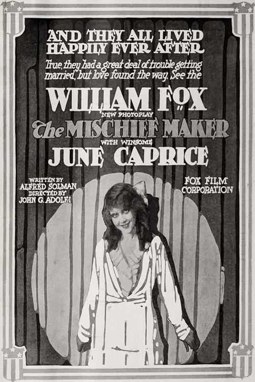 The Mischief Maker 1916 official movie poster